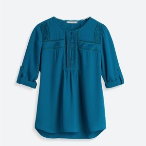 Stegen Lace detail blouse